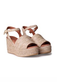 Toni Pons TULIA - Sandály na platformě - natural