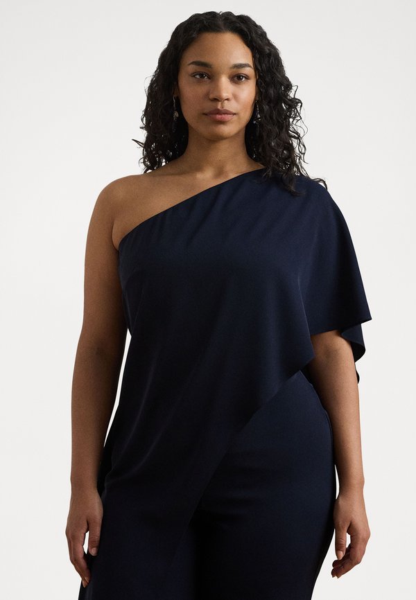 CAPE GEORGETTE ONE-SHOULDER JUMPSUIT - Jumpsuit