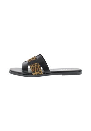 Xaver Luis, ROBERTA - Pantolette flach - schwarz - leo