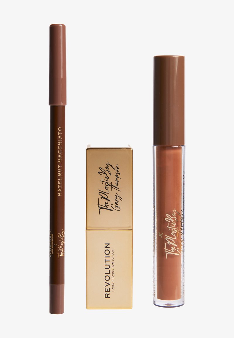 Makeup Revolution REVOLUTION X THE PLASTIC BOY LIP KIT HAZELNUT