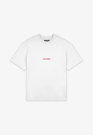 Pegador COLNE LOGO - T-shirts print - white/red