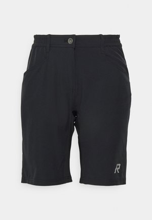 RUOHOLAMPI - 3/4 sports trousers - black