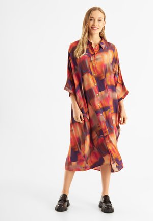 PRINTED OVERSIZED AIR - Etui-jurk - solar sunrise