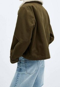 Mango Overgangsjakke - khaki