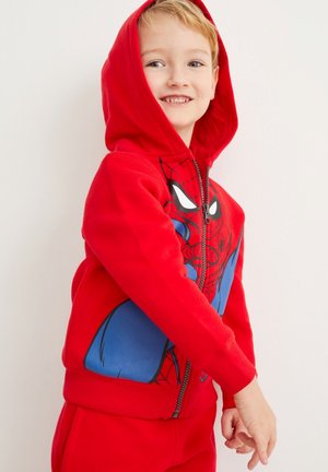 MARVEL SPIDER MAN - Zip-up sweatshirt - red