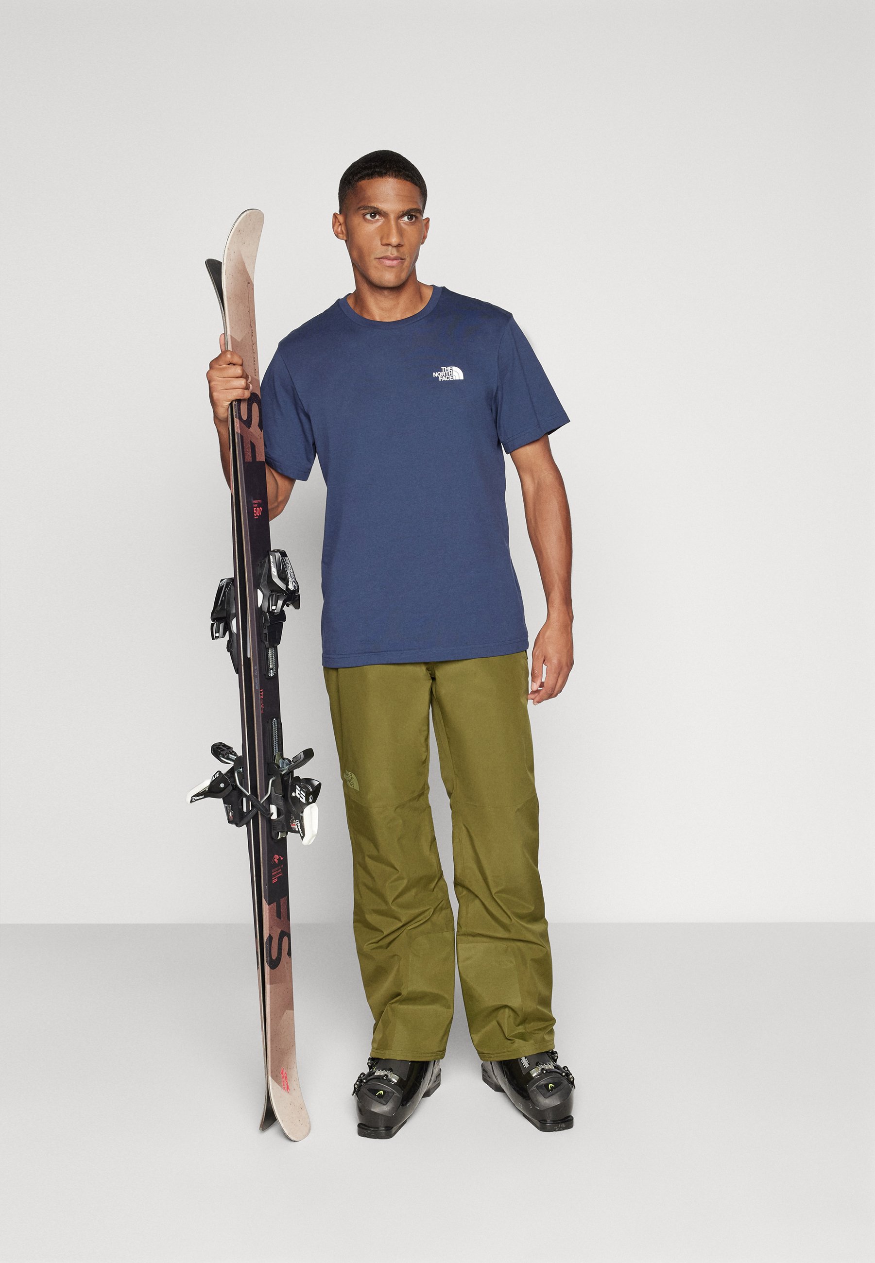 The North Face スノーボードパンツ カーキ The North Face DESCENDIT PANT - Snowboard pants - forest olive