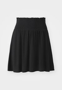 ONLCHIARA SMOCK SKIRT - Minijupe - black