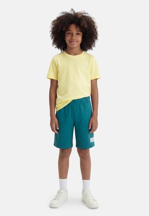 LOGO UNISEX - Pantalón corto de deporte - emerald ice