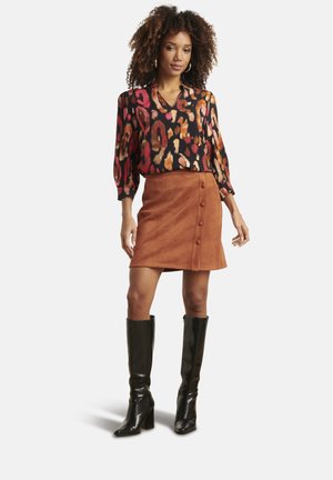 Camicetta - black - muticolour