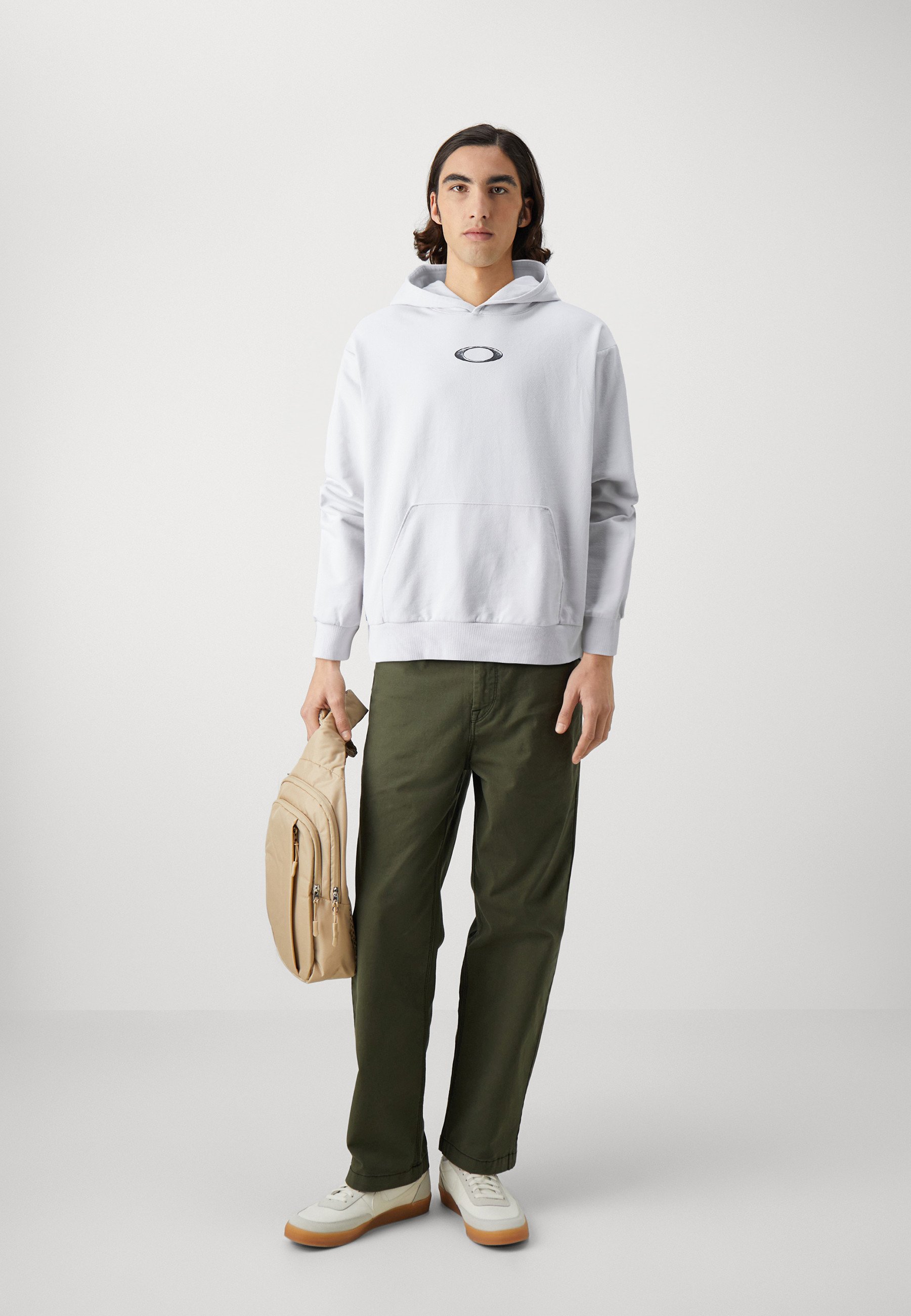 Oakley HOODIE - Sweatshirt - lunar rock/light grey - Zalando