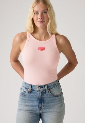 Levi's®, HAYES RACER - Top - tank raspberry heart crystal pink