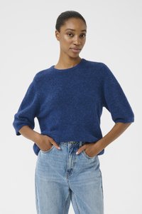 Gestuz ALPHA TEE - T-shirt basique - mayfair melange