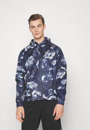 Felpa con cappuccio - midnight navy/coconut milk