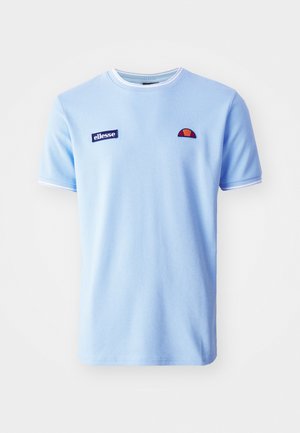 Ellesse BELVIDER TEE - T-shirt print - light blue