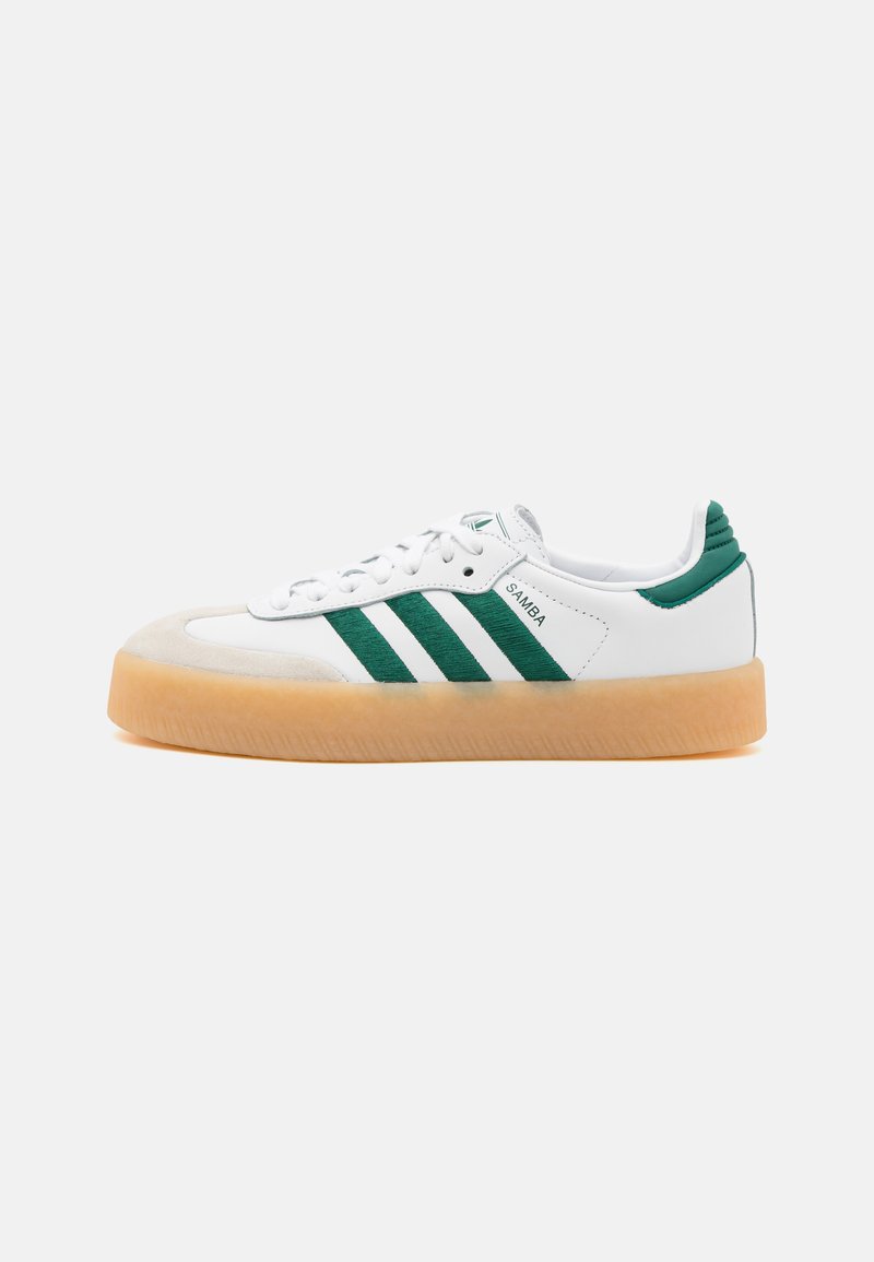 adidas Originals SAMBAE - Tenisice - footwear white/collegiate green