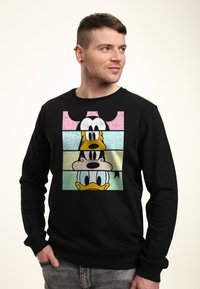 Disney MICKEY CLASSIC CREW CROP - Sudadera - black