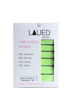 VARGU LAUED FLUORESCENT - Nail stickers - green confidence