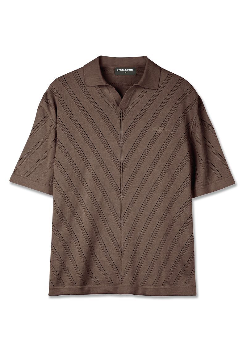 Pegador Poloshirt bruin