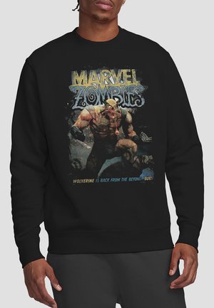 MARVEL ZOMBIES UNDEAD WOLVERINE COVER - Sweatshirt - black