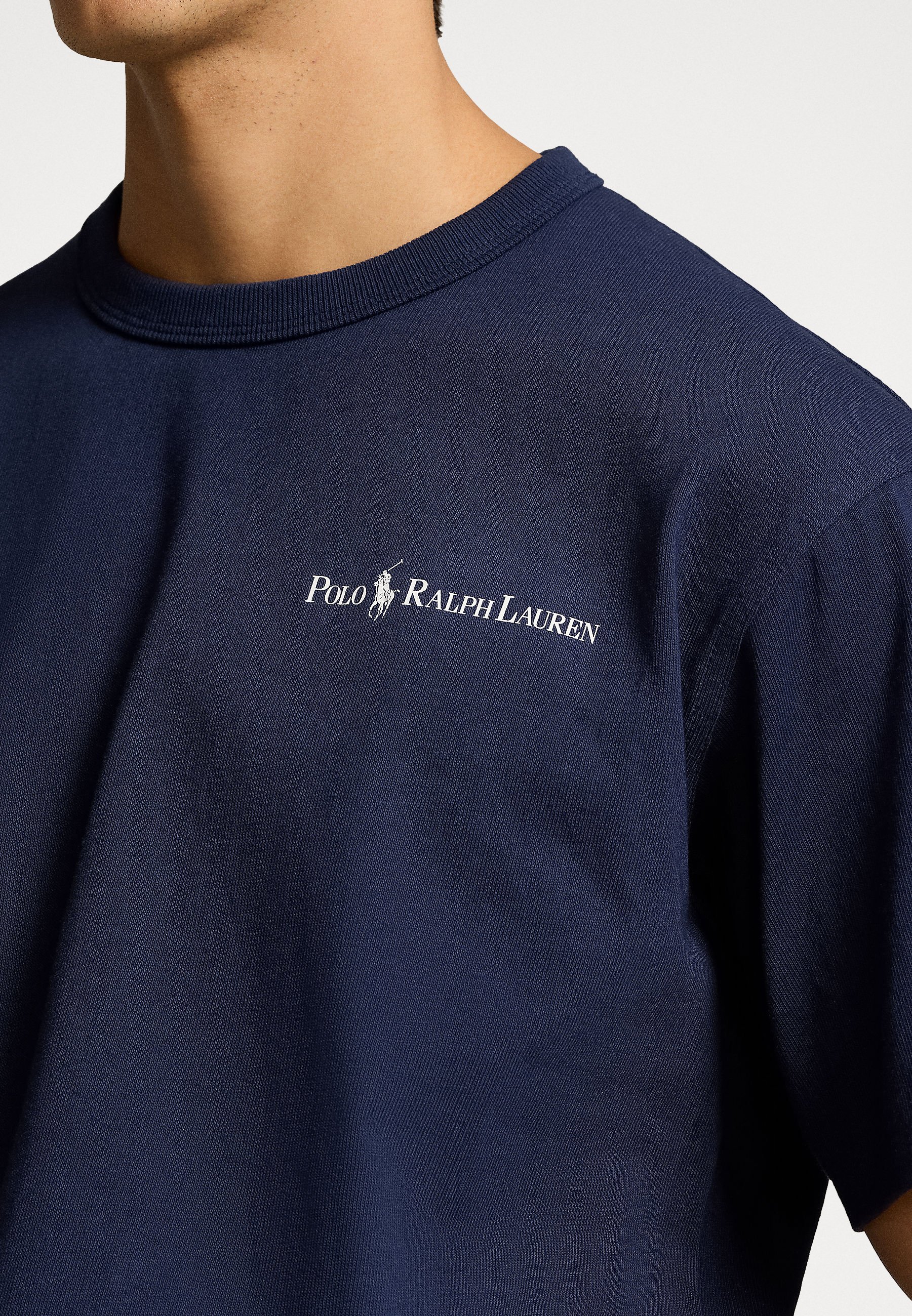 売れ筋商品|||ラルフローレン Tシャツ レディース トップス SHORT SLEEVE UNISEX - Print T-shirt - cruise navy Polo Ralph Lauren SHORT SLEEVE - T-Shirt basic - cruise navy