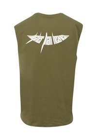 MJ Gonzales HIGHER THAN HEAVEN V.4 SLEEVELESS TEE - Felső - olive
