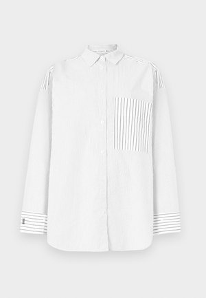 DERRIS - Nööpidega pluus - black/white