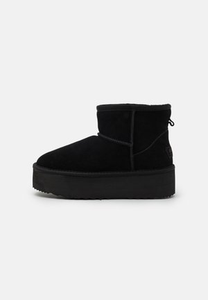 BANCROFT - Platform ankle boots - black