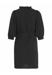 VILA Short 3/4 sleeved - Robe de jour - black