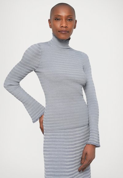 Proenza Schouler White Label STINA SKIRT  - Áčková sukně - slate