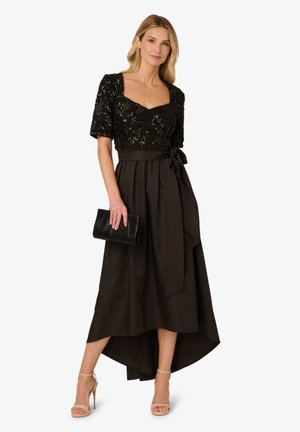 SEQUIN COMBO GOWN - Ballkleid - schwarz