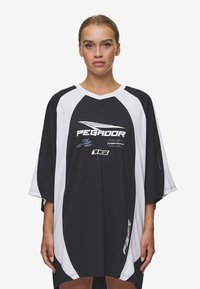 Pegador MONI TRICOT DRESS - Haljina od žerseja - black,white