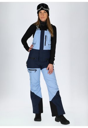 FREERIDE BIB  - Skibukser - dusty blue midnight navy