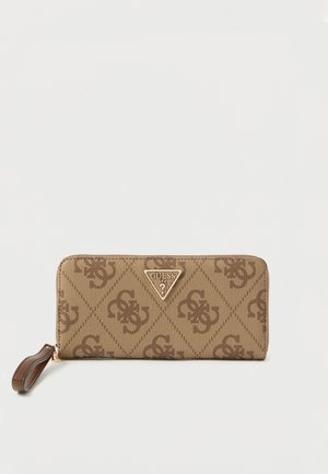 LAUREL LARGE ZIP AROUND - Portofel - latte/brown
