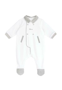 Chicco FRONT OPENING - Tuta jumpsuit - white