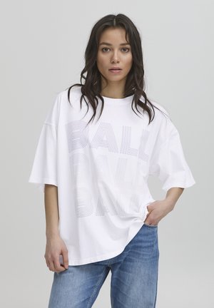 BASERENA - Jeans Straight Leg - marble wash