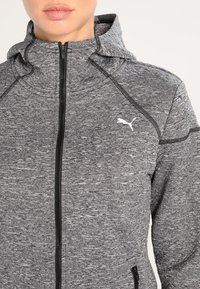 Puma Sudadera con cremallera - dark grey