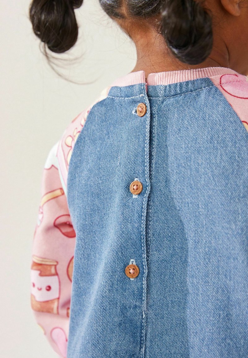 Next RAGLAN - Sukienka jeansowa