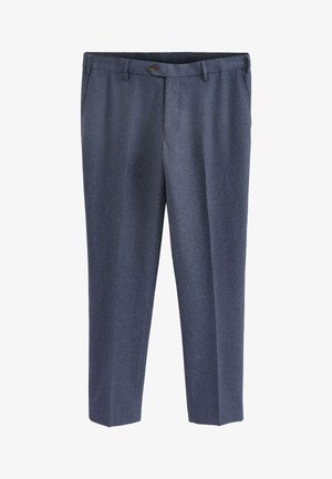 Puppytooth Suit Trousers Slim Fit - Pantaloni de costum - blue