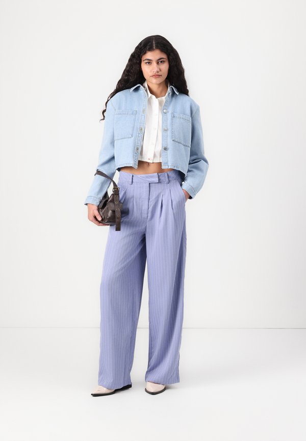 JDYMARLY BOXY SHACKET - Denim jacket4