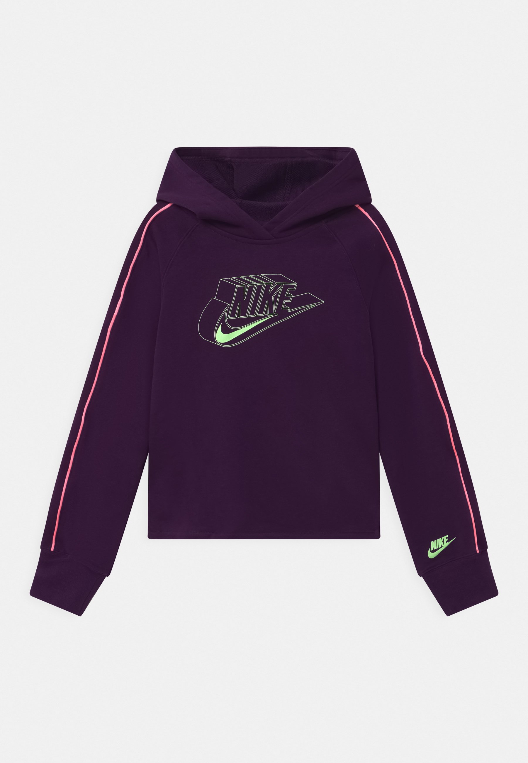 Purple and green nike hoodie Clearance