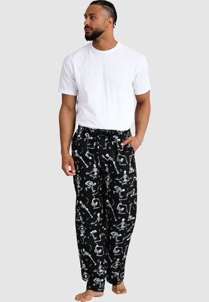 Pyjama bottoms - black