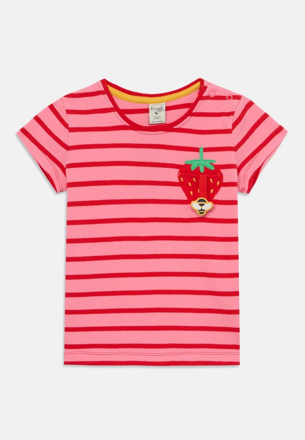 CAMILLE APPLIQUE - Print T-shirt - apricot