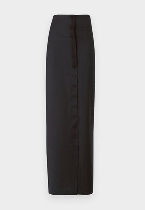 REMAIN HIGH WAISTED PENCIL SKIRT - Maxi skirt - dark brown