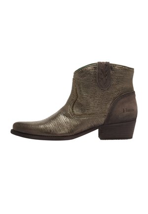 Felmini, EAST - Bottines de cowboy / motard - metal marvin lylam marmo