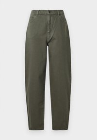 PANT - Blugi mom fit - khaki