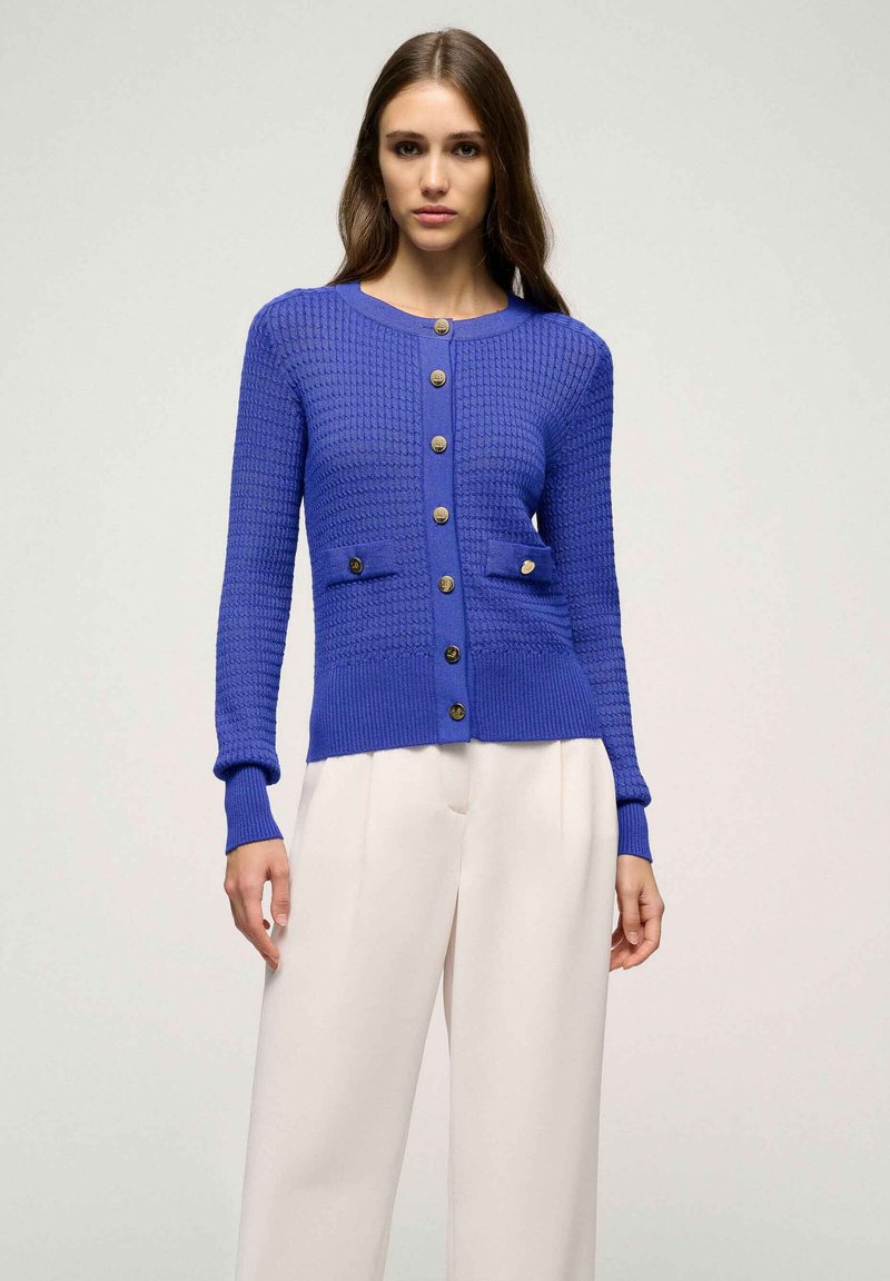 Luisa Spagnoli - MERETO - Strickjacke - bluette bluette, Vergrößern