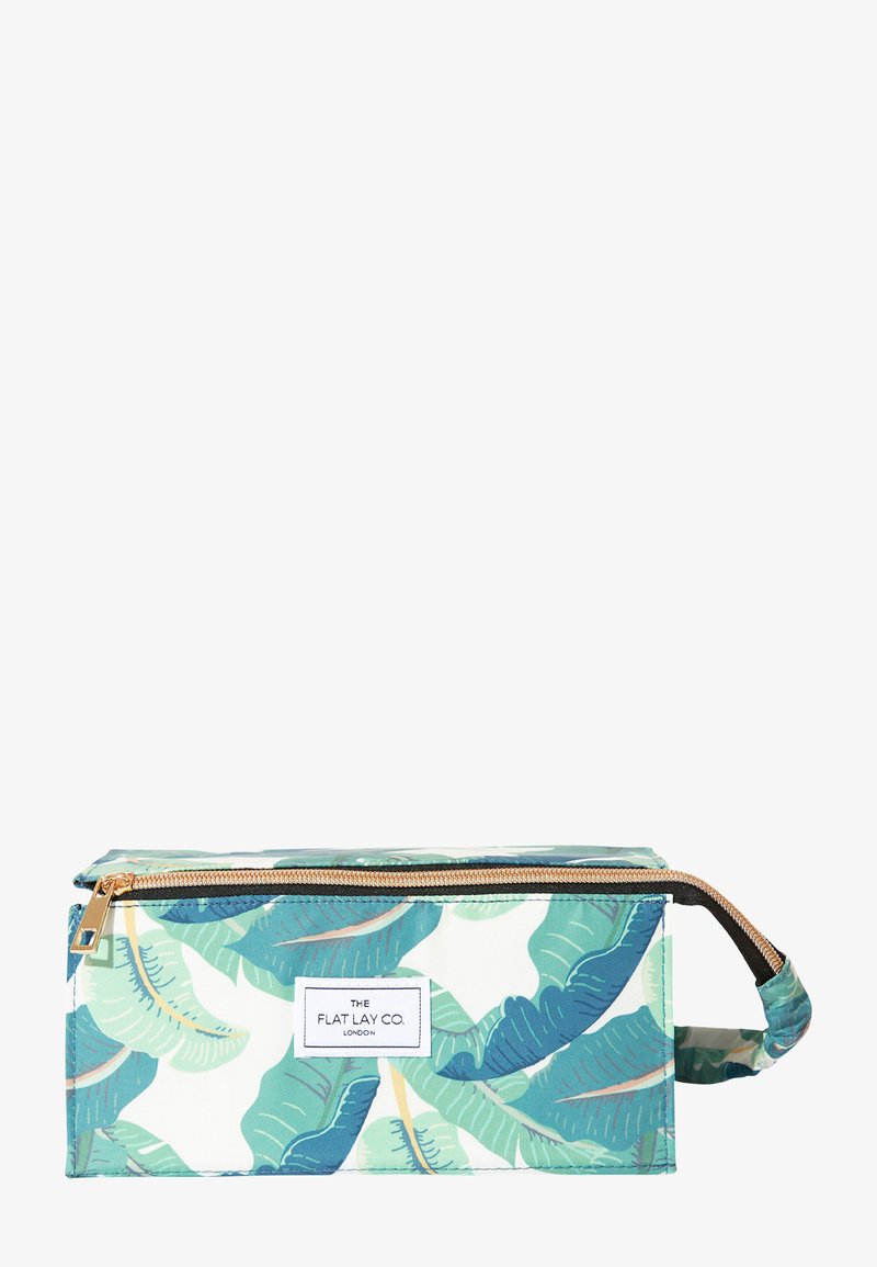 The Flat Lay Co. - FLAT LAY MAKEUP BOX BAG - Toalettmappe - tropical leaves, Forstørre
