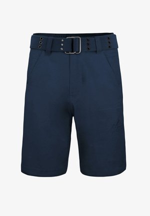 normani Outdoor Sports KURZE SOMMER BAUMWOLLFREIZEIT SHORTS MIT GÜRTEL - Shorts - navy