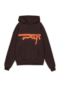 Pegador OVERSIZED HOODIE - Felpa con cappuccio - washed oak brown
