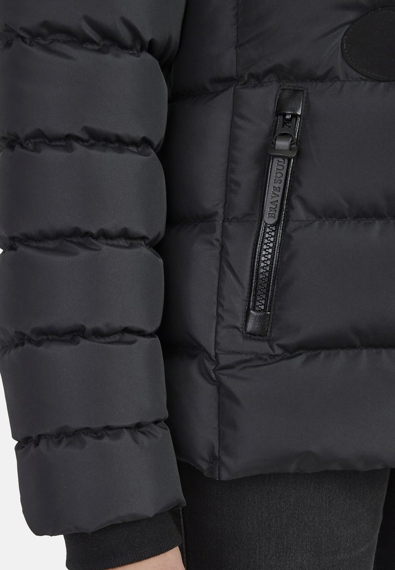Damen Leichte Jacken | Brave Soul Übergangsjacke schwarz - DG41753 Damen Leichte Jacken | Brave Soul Übergangsjacke schwarz - DG41753